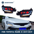 HCMOTIONZ 2013-2019 Toyota Mark x Lâmpada de cabeça